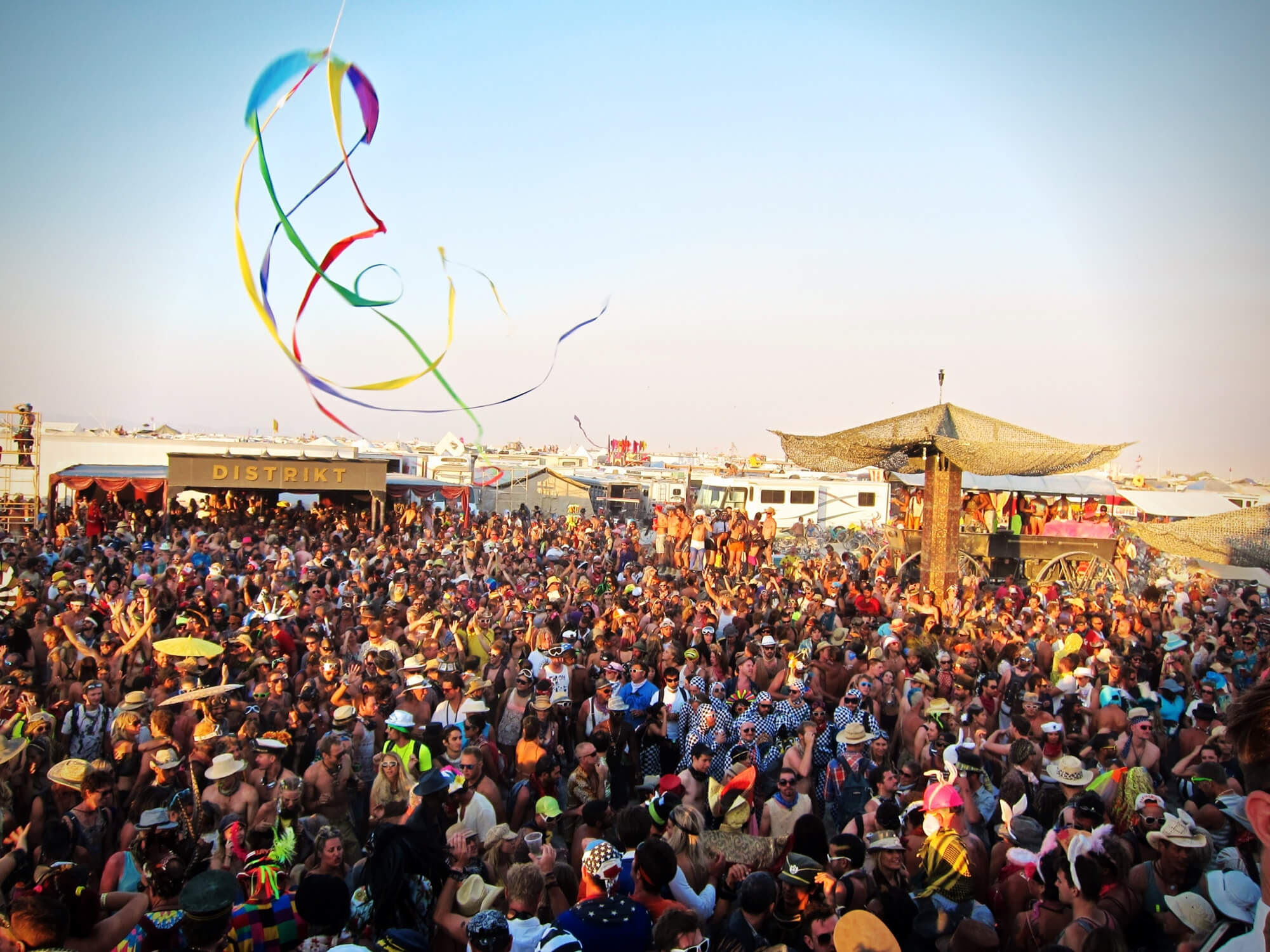 Distrikt Camp at Burning Man