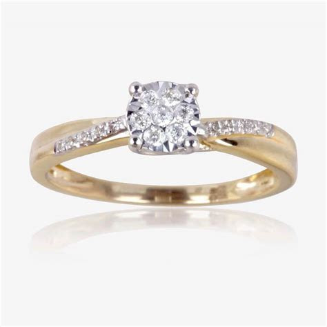 ct gold diamond ring