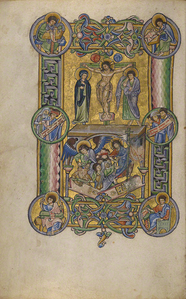 The Crucifixion and the Harrowing of Hell / Sicilian