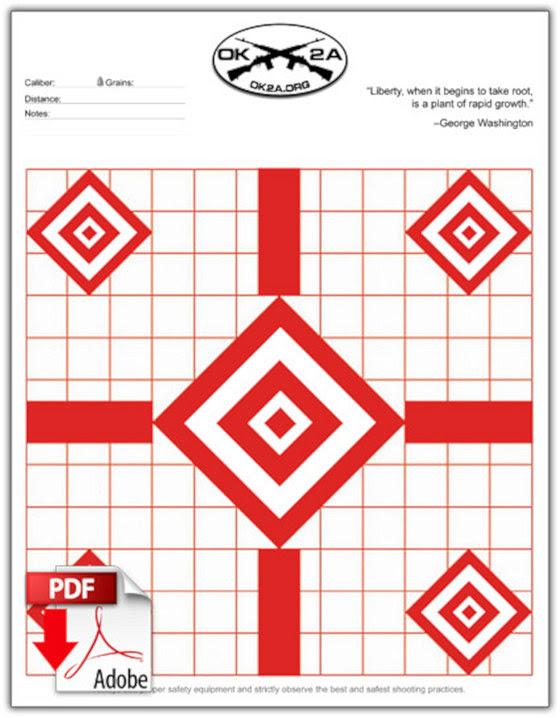 Five FREE Printable Precision Shooting Targets « Daily ...