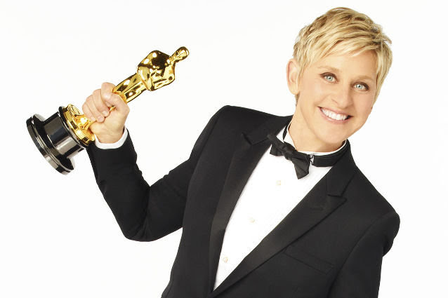Television icon Ellen DeGeneres returns to host the Oscars for a second time. The Academy Awards® for outstanding film achievements of 2013 will be presented on Oscar Sunday, March 2, 2014, at the Dolby Theatre® at Hollywood & Highland Center® and televised live on the ABC Television Network.