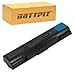 Battpit™ Laptop / Notebook Battery Replacement for Toshiba Satellite A505-S6965 (6600 mAh)