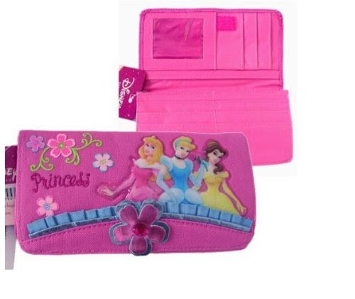 Disney Princess Wallet - Cinderella Belle Sleeping Beauty Bi-fold
