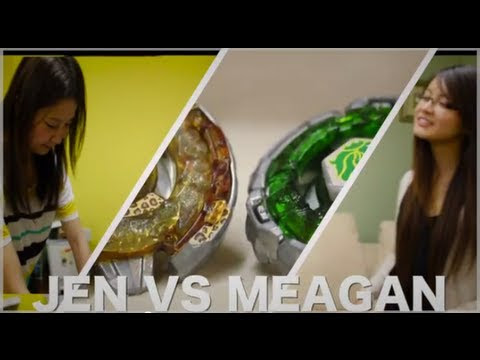 BladerJen VS. BladerMeagan - Beat Lynx TH170WD VS Fang Leone 130W2D - CAT FIGHT?!?!?