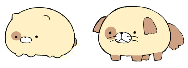 ゆるかわキャラを描こう 1 単純さと角のなさ イラスト制作 キャラクター制作 インフォグラフィック制作のany Illust