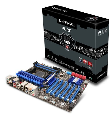 Sapphire AM3+ 990FX Motherboard - Pure Black