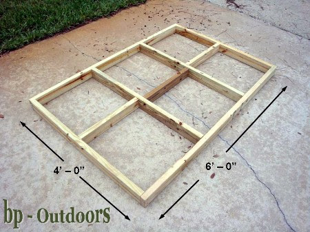 Deer Hunting Stand Plans 4X6