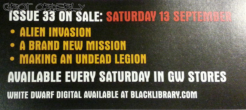 Grot, Orderly, Games, Workshop, White, Dwarf