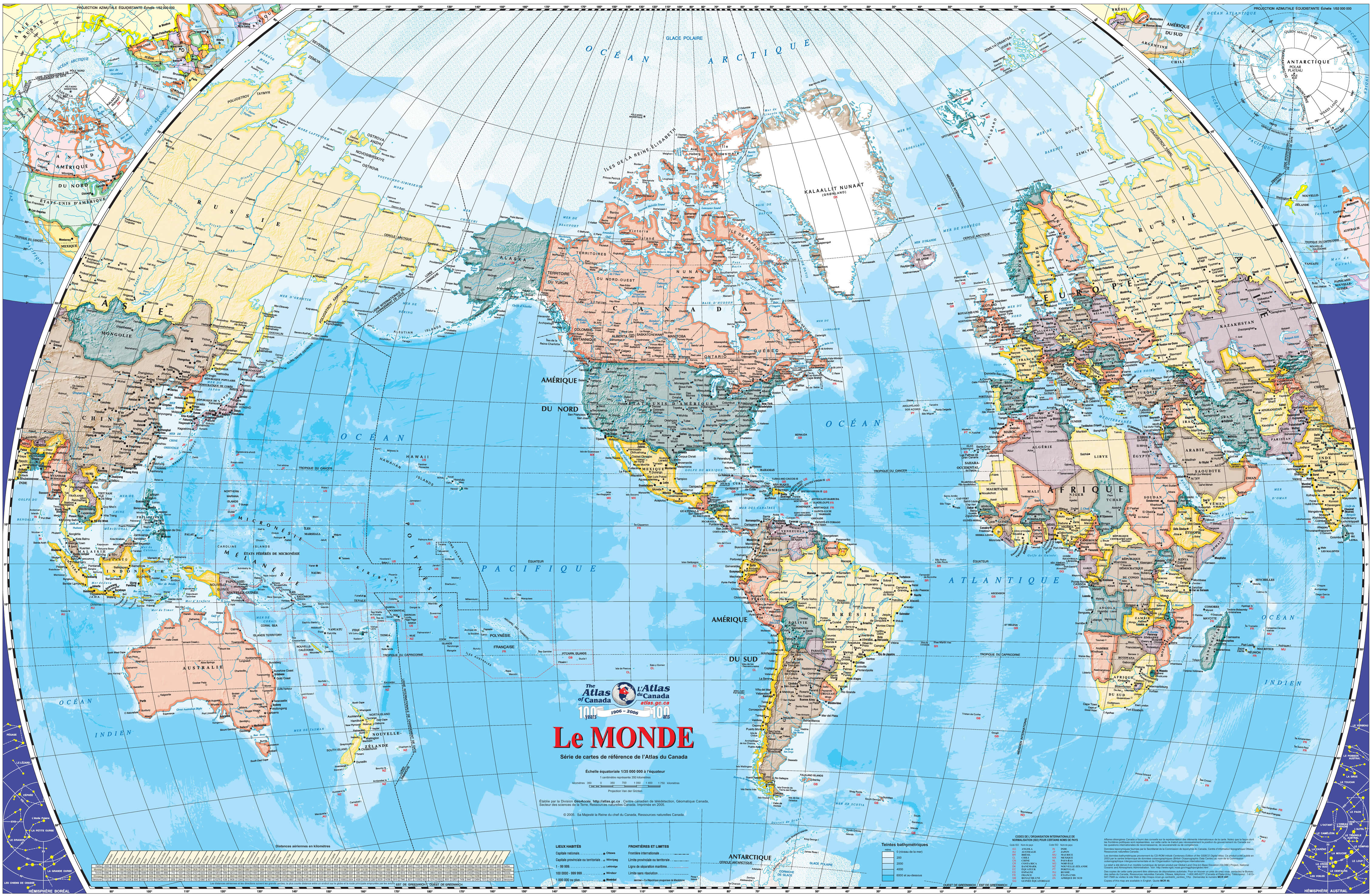 Carte Du Monde Atlas Carte Du Monde