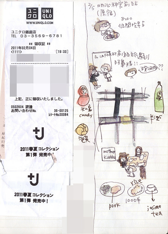 [本子。日本]DAY 11。原宿。跳蚤市集。明治神宮