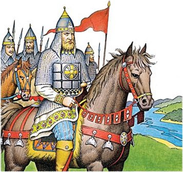 Современный рисунок: В. Мельникова &quot;Всеволод Ярославич&quot;