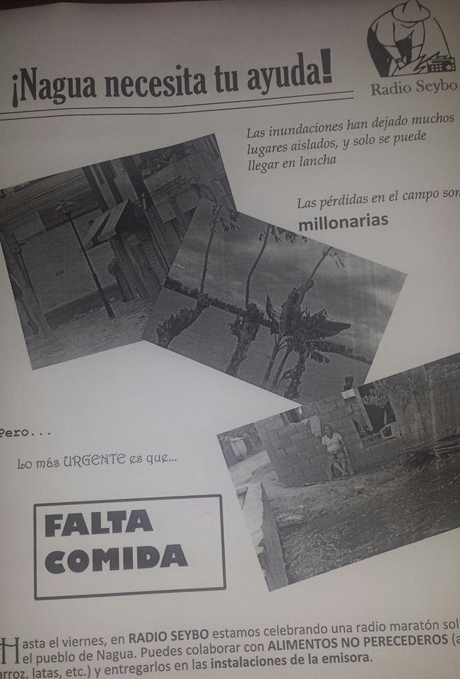 Medios de comunicación de El Seibo se unen por Nagua.