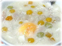 ขนมหวานไทย : บัวลอยไข่หวาน