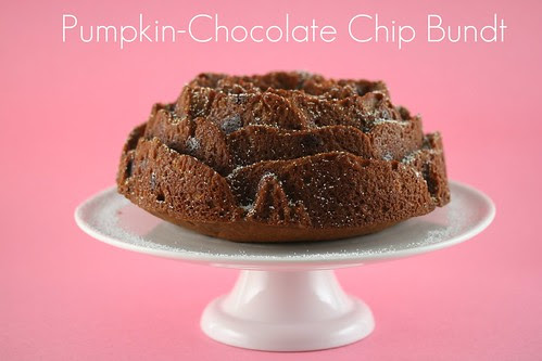 Pumpkin-Chocolate Chip Bundt - I Like Big Bundts