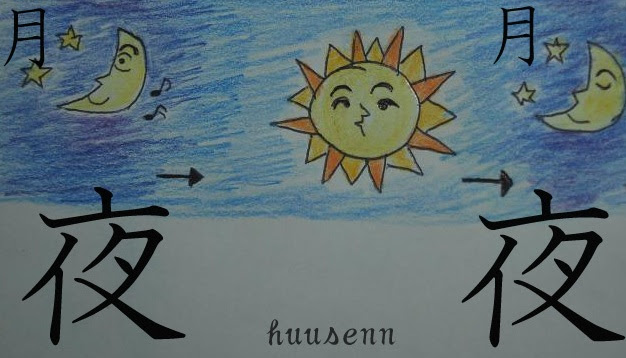 漢字の覚え方 亦 夜 風船あられの漢字ブログ