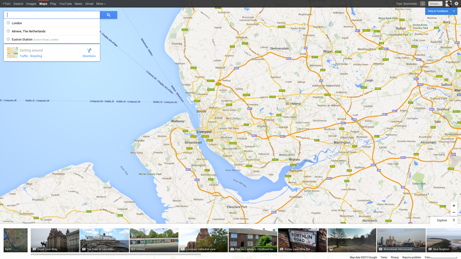 A Visual Tour Of The New Google Maps - OMG! Chrome!