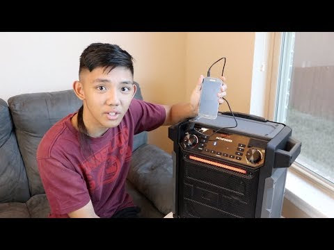 Video Ion Block Rocker Bluetooth Portable Speaker