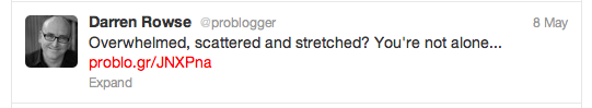 Sharable tweets