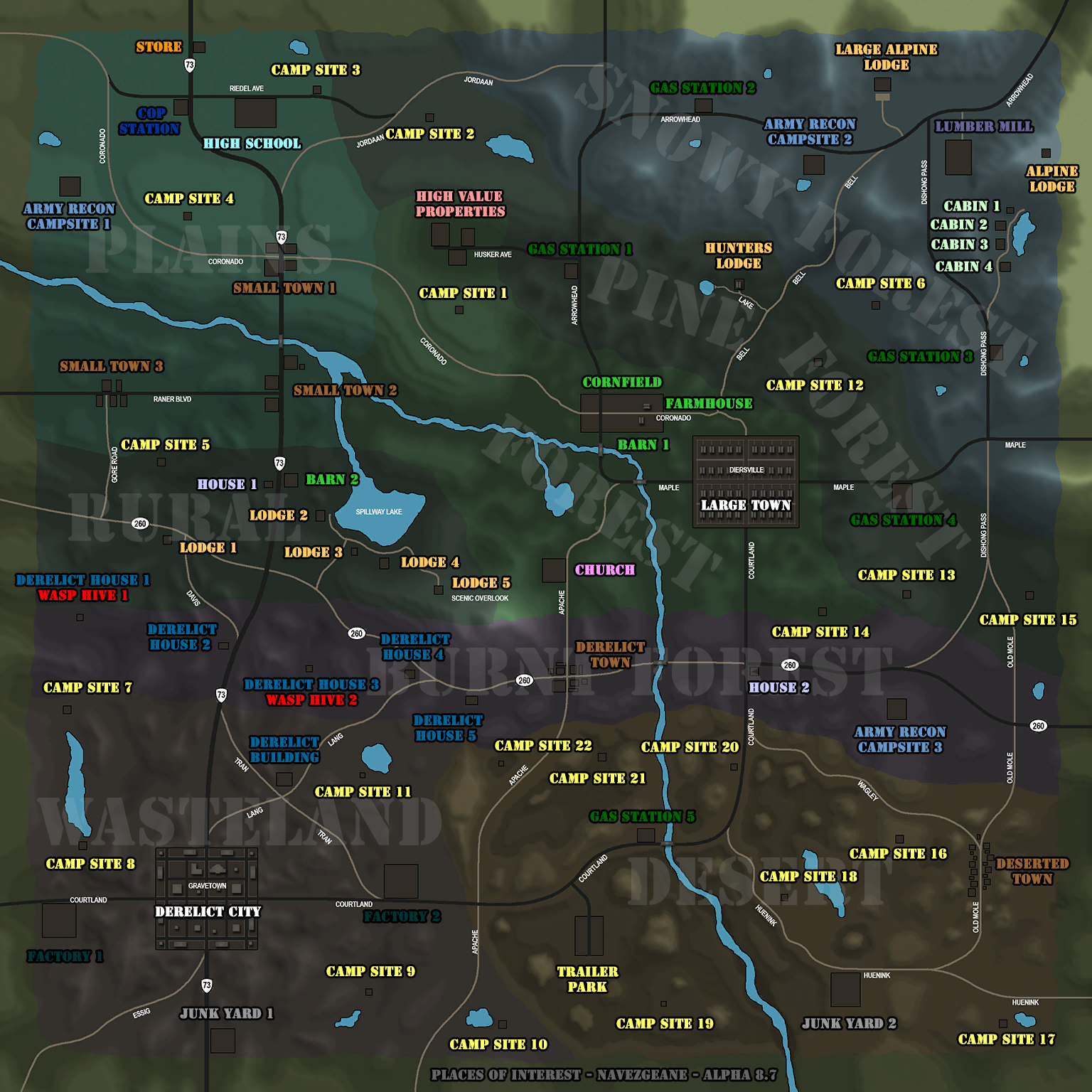 Navezgane Map 2022
