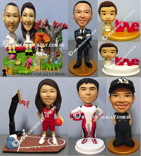 Personalized 3D Unusually Creation Figurines - @www.unusually.com.sg