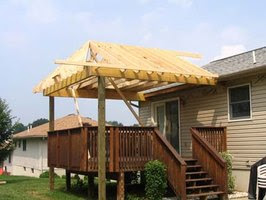 How to Build a Roof Over a Deck | eHow