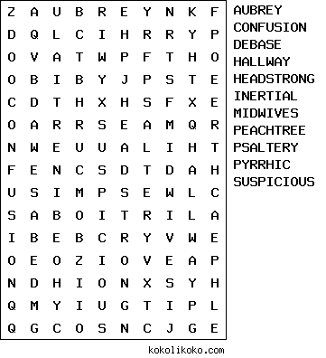 Kokolikoko Word Search Puzzle Maker