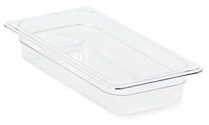 Crestware Polycarbonate Food Pan Half Size 2-1/2-Inch
