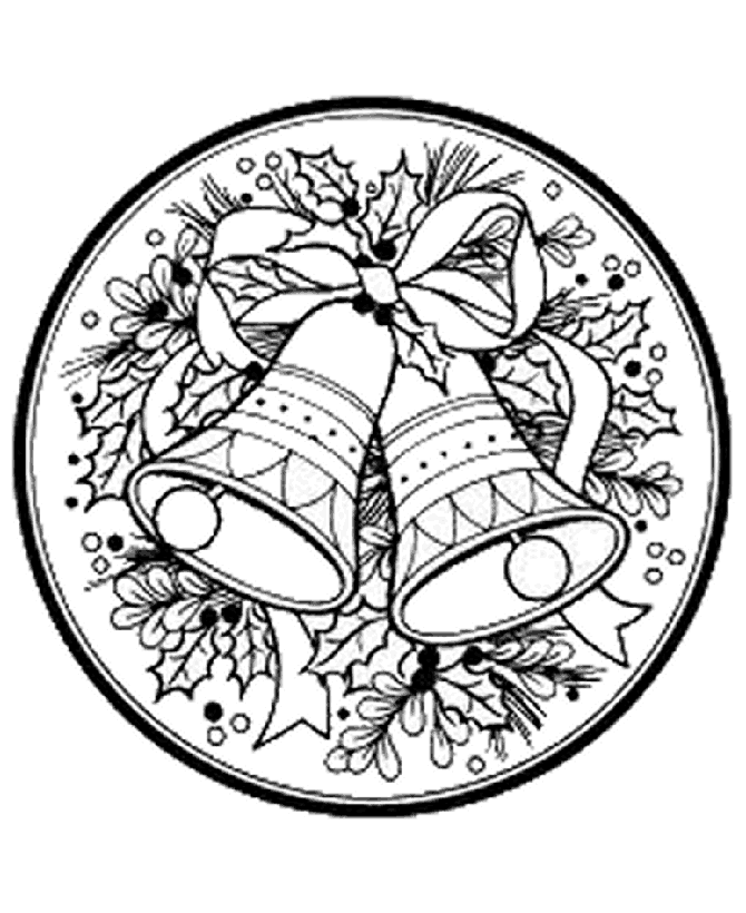 free christmas wreath coloring page download free clip art