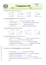 Fiches Conjugaison Bout De Gomme