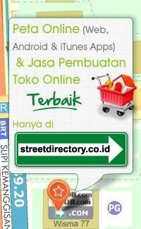 Peta Online dan Jasa Pembuatan Toko Online, Peta Online dan Jasa Pembuatan Toko Online