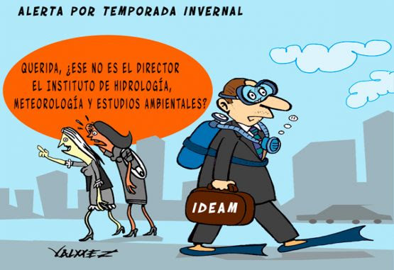 Director del Ideam en alerta invernal