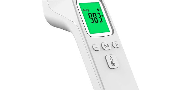 Gеt Dіѕсоunt оƒƒеr Infrared Digital Non-Contact Forehead Thermometer for Adults and Kids with Fever Alarm, Memory Function, LCD Display