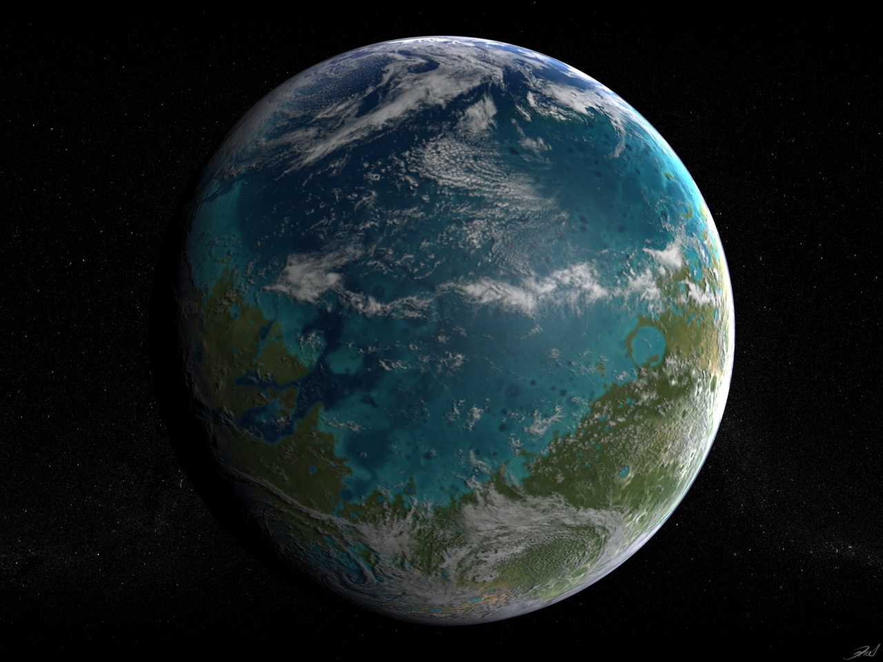 Terraformed Mars by daniellf on DeviantArt Terraformed Mars by daniellf on DeviantArt