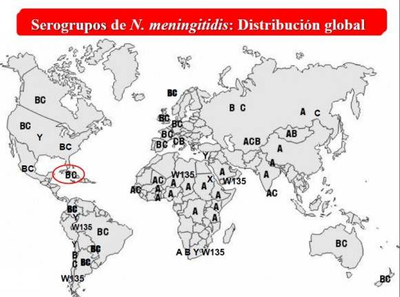 Datos publicados en Estrategia cubana para el control de las meningitis bacterianas. Ochoa Azze, Rolando F. 