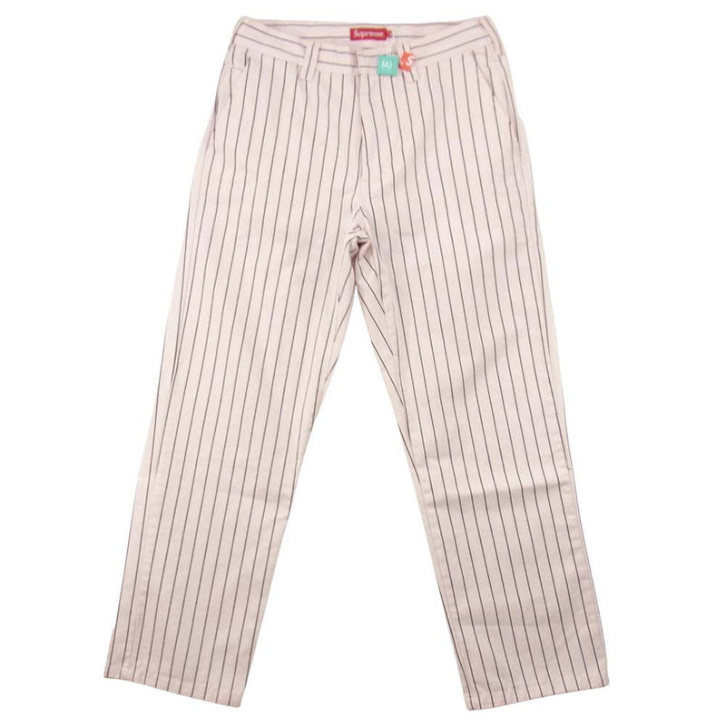 Supreme シュプリーム 21ss Work Pant Light Pink Stripe ストライプ ワーク パンツ ピンク系 30 ブランド古着 Life