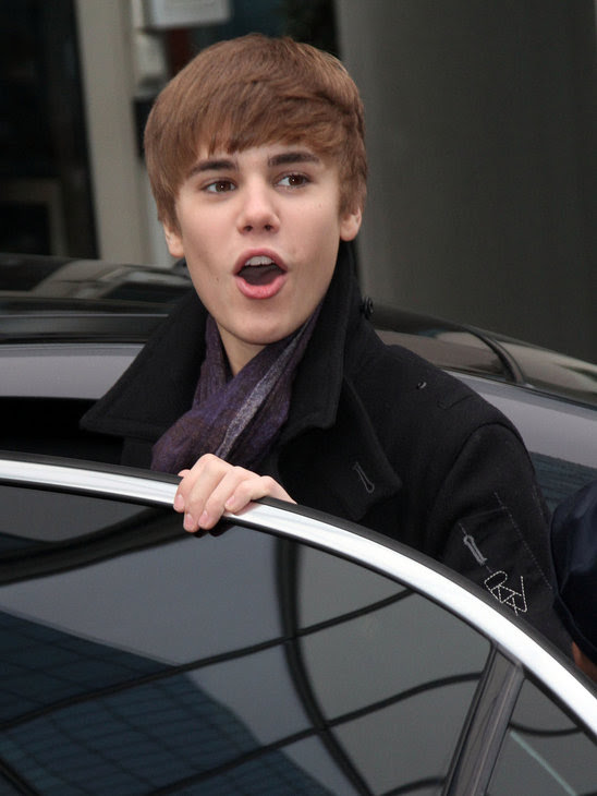 justin bieber vs beethoven. justin bieber cut his hair