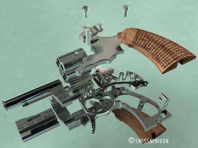 Teeny Tiny Swiss  Revolver