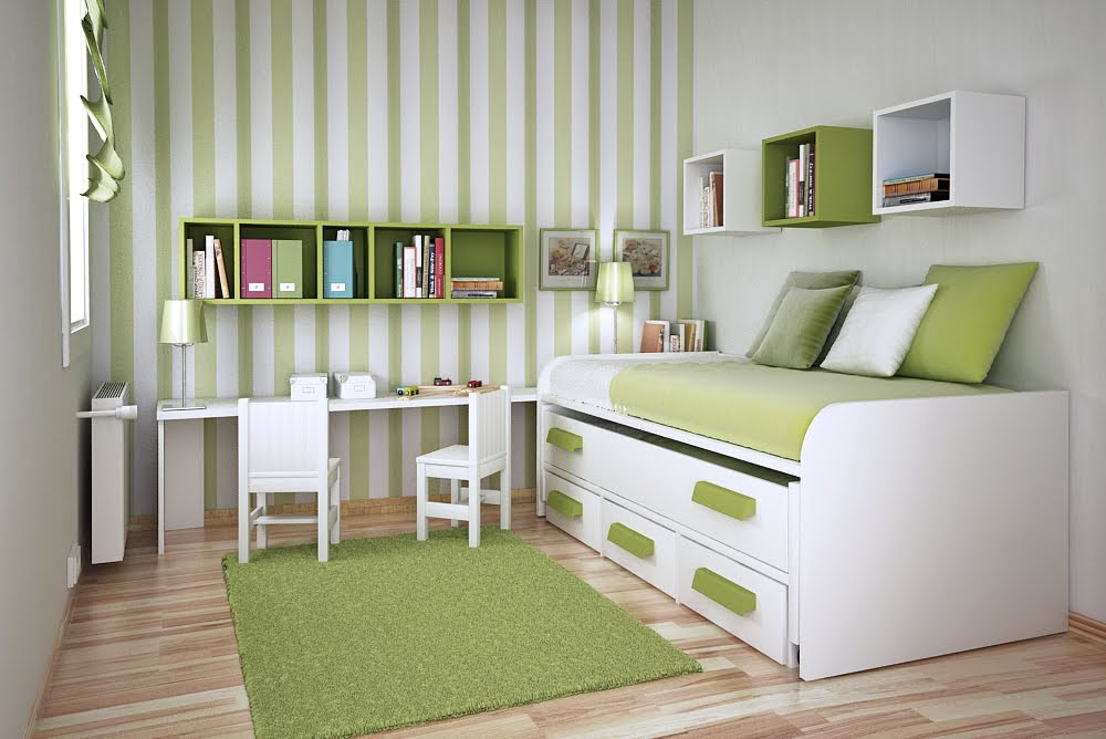 نتيجة بحث الصور عن ‪modern small kids' room for narrow spaces‬‏