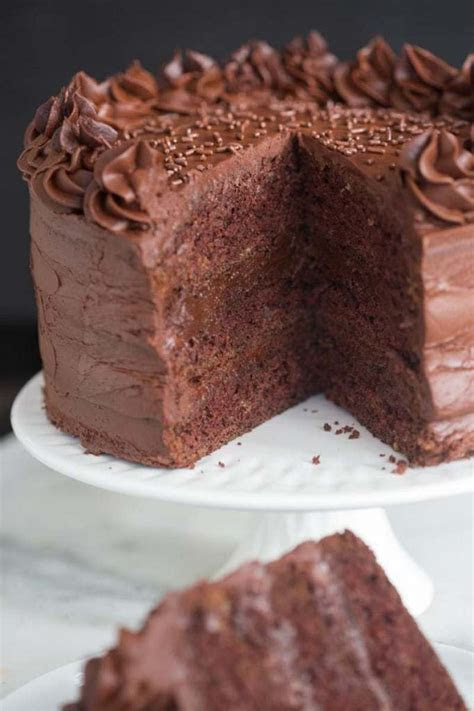 dark chocolate cake tastes   scratch