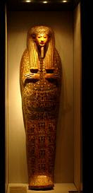 Sarcófagos y momias de Egipto