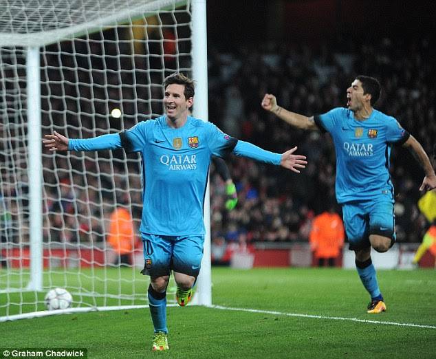 Messi has scored a staggering 453 goals in his 531 games for Barcelona but could be set for a transfer