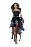 La Femme 16289, Strapless Chiffon Dress