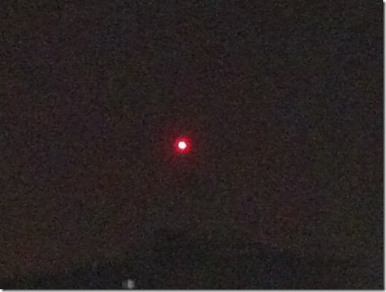 ufo vermelho sp thumb Estrela vermelha aparece nos céus de São Paulo e Campinas