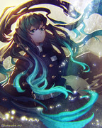 時透無一郎 19 07 Pixiv年鑑 B