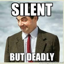 You start realizing that sometimes saying nothing says it all.