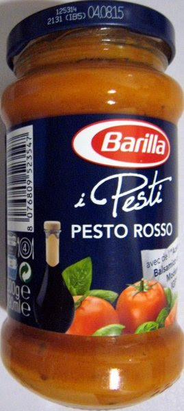 Calories In Barilla Pesto Rosso Nutrition Facts Ingredients And Allergens