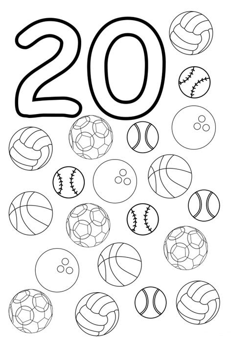 Free number twenty 20 worksheets and activities for preschool children. number 20 worksheets and exercises 101 activity