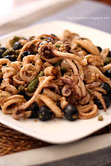 Calamari agli odori cilentani