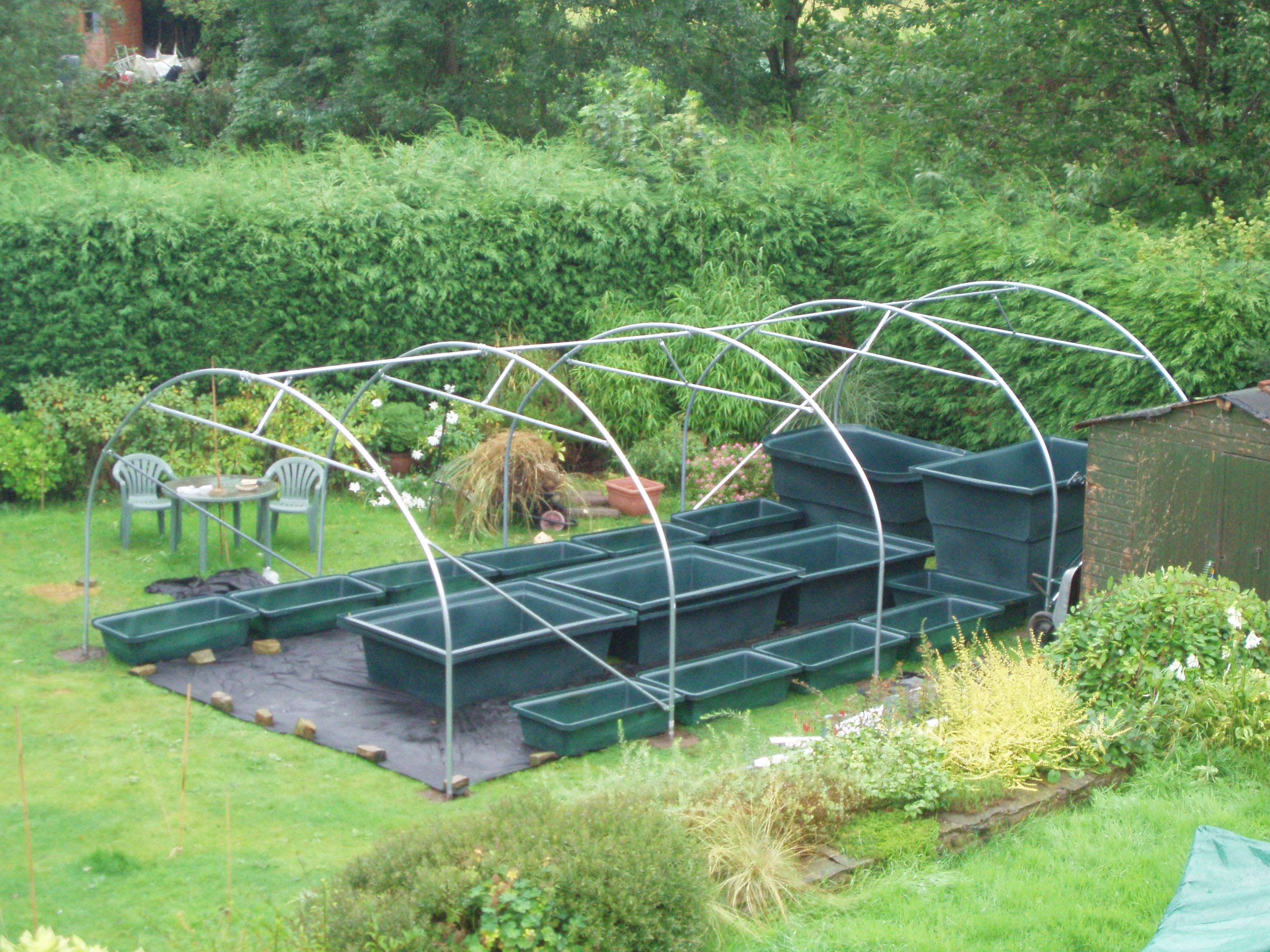 Greenhouse/Polytunnel | Garden Aquaponics in the UK