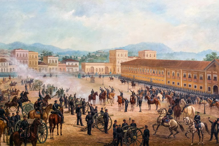 A Proclamação da República apresentou as características clássicas dos golpes de Estado: a ilegalidade e a ruptura da ordem constitucional